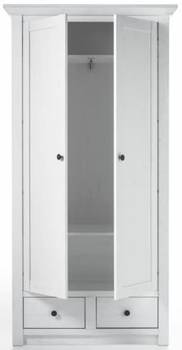 Home affaire Garderobenschrank Höhe ca. 206 cm | Weiß