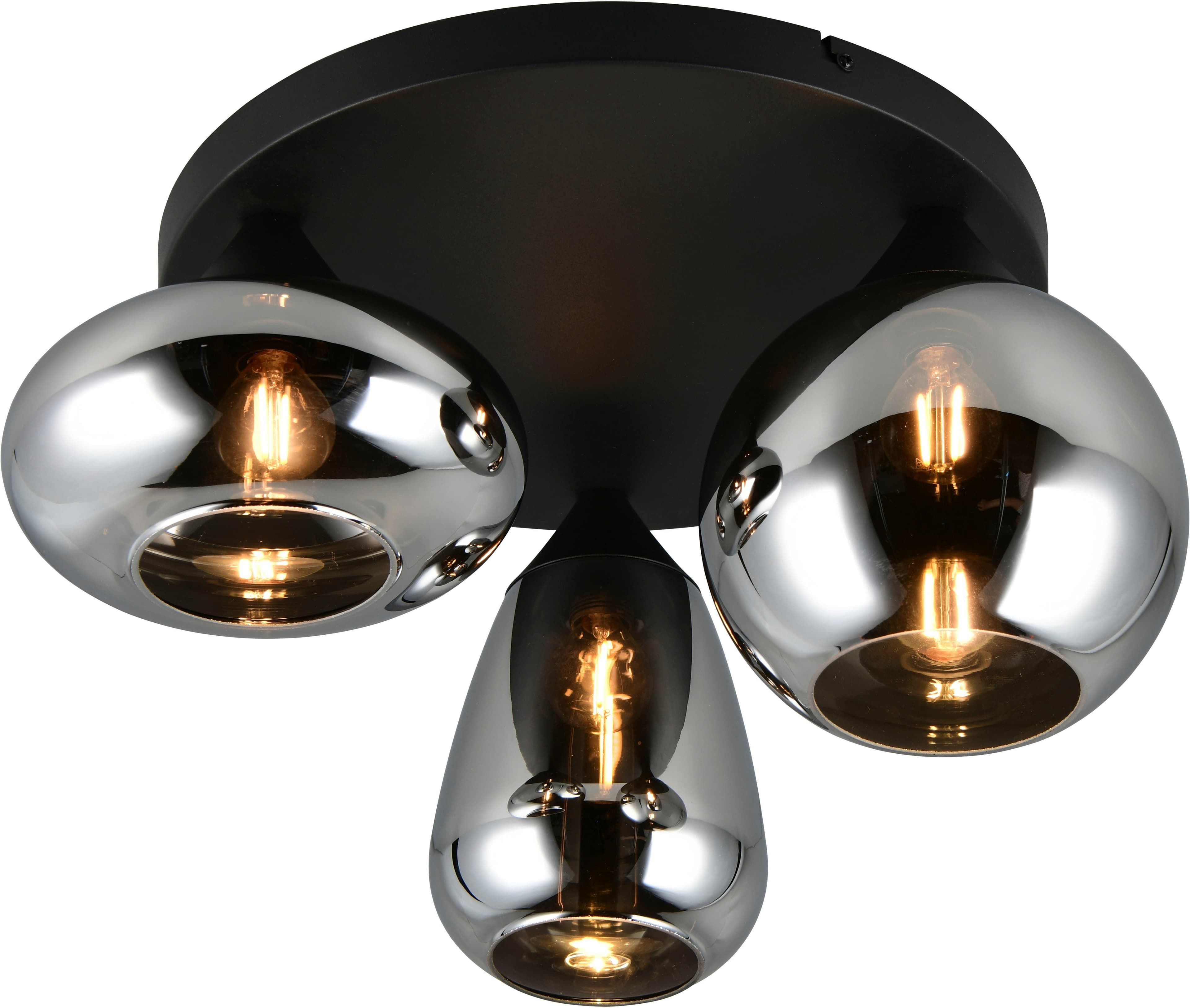 TRIO Leuchten Deckenleuchte Lumina | Schwarz