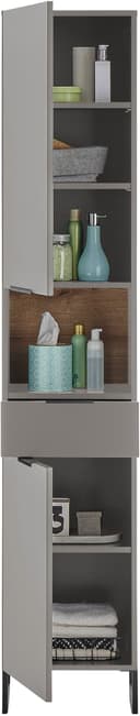 BASIC by Balculina Hochschrank Denver | Grau 4