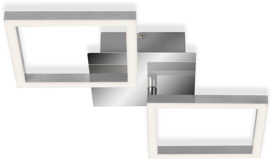 Briloner Leuchten LED Deckenleuchte 3207018 FRAME | Silber