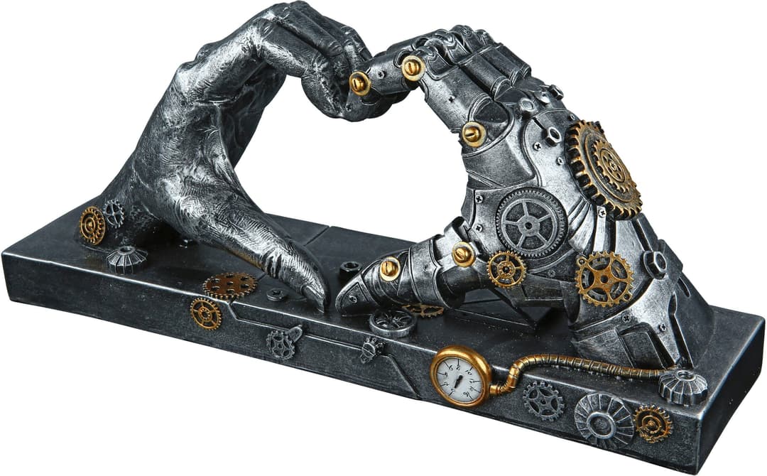 Casablanca by Gilde Dekofigur Steampunk Hand | Silber