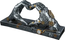 Casablanca by Gilde Dekofigur Steampunk Hand | Silber