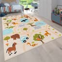 Paco Home Kinderteppich Bino 580 | Mehrfarbig