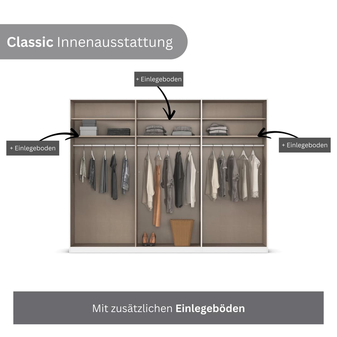 rauch AVOLA Kleiderschrank | Beige