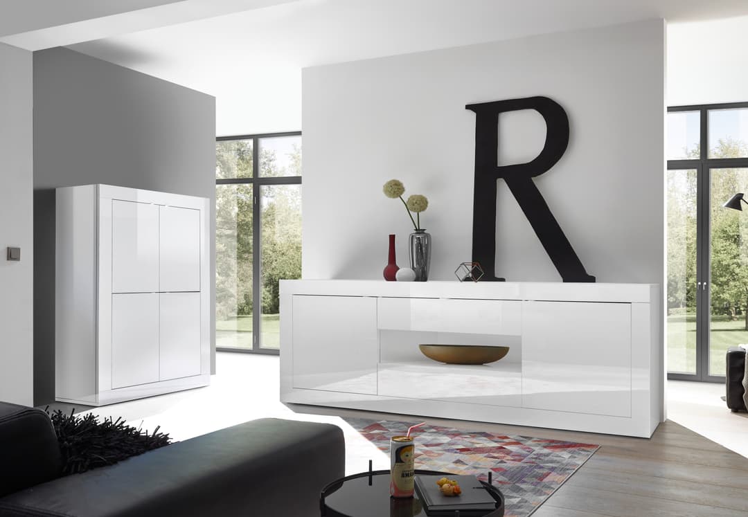 Home affaire Sideboard Basic | Weiß