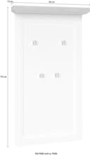 OTTO home Garderobenpaneel Tara | Weiß 4