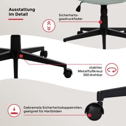Duo Collection Drehstuhl Tilo | Grün
