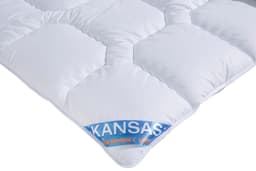 fan Microfaserbettdecke Kansas | Weiß