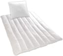 KBT Bettwaren Sleep and Dream Bettdecke und Kopfkissen Set | Weiß 2