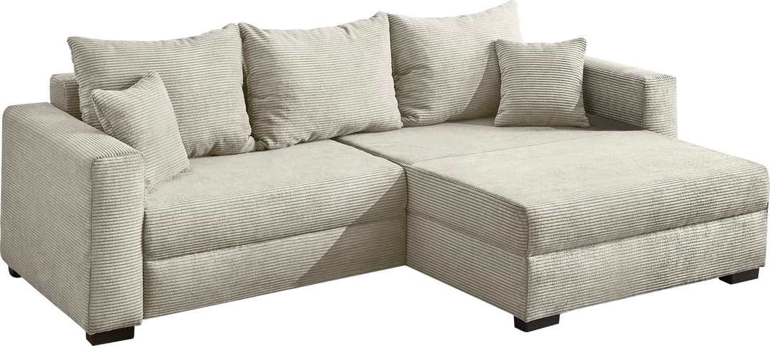 Jockenhöfer Gruppe Ecksofa Elmau XL L-Form | Beige