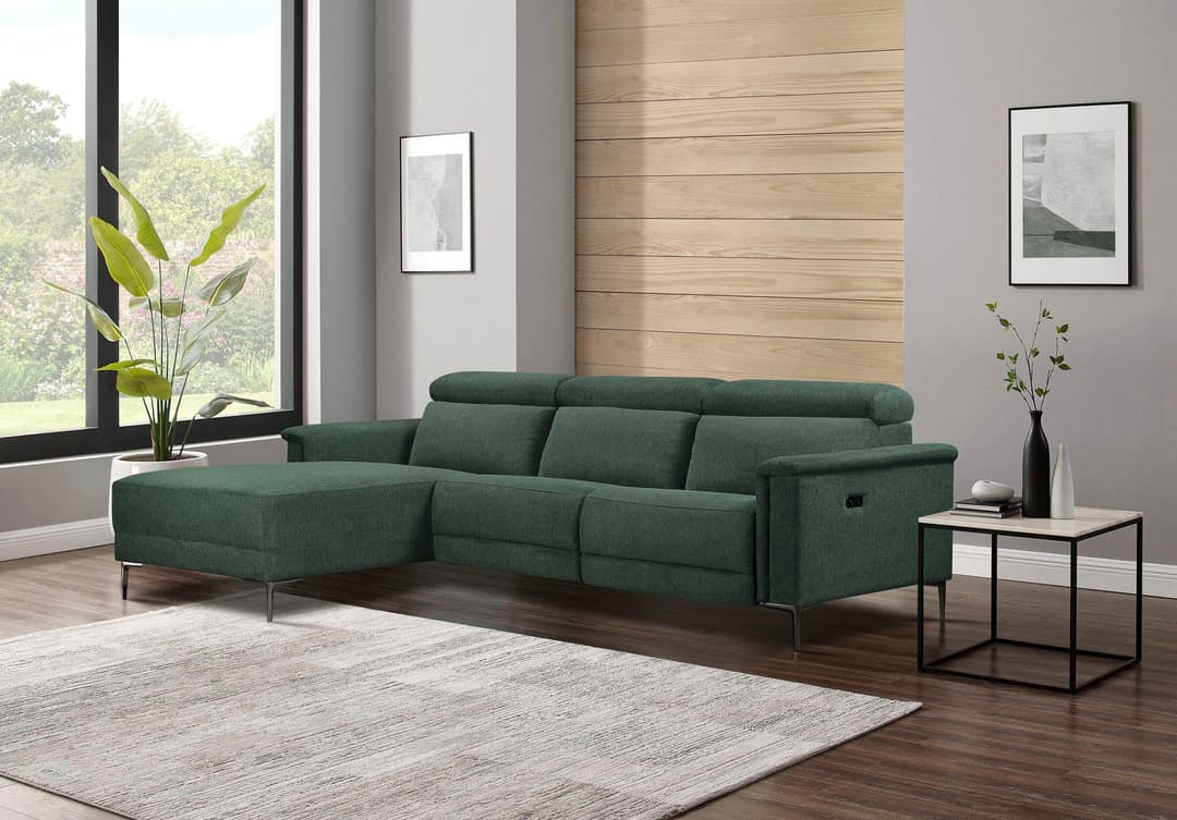 OTTO home Ecksofa LUND | Grün