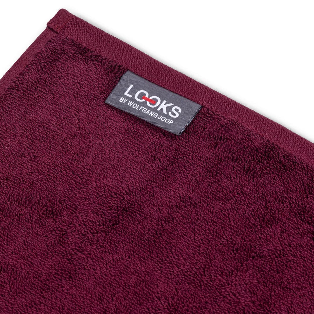 LOOKS by Wolfgang Joop Handtuch LOOKS | Rot