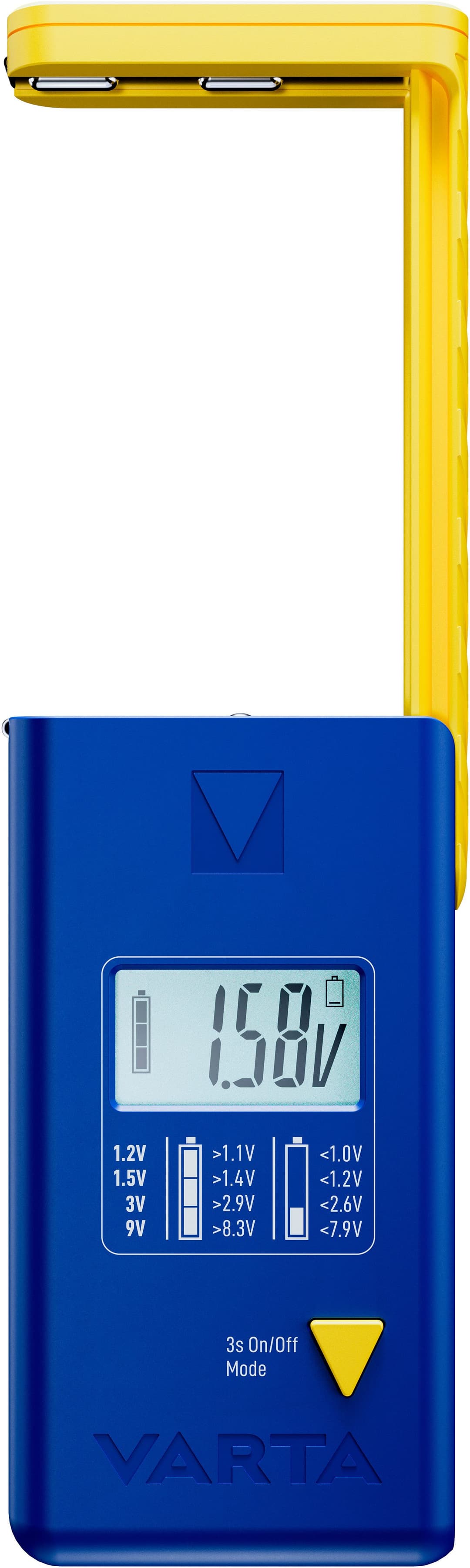 VARTA Batterietester LCD | Blau