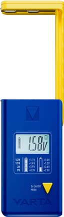 VARTA Batterietester LCD | Blau 5