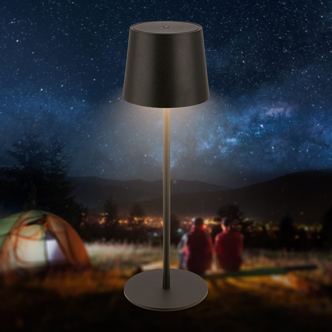 Briloner Leuchten LED Außen-Tischleuchte BOTA 7708015 | Schwarz
