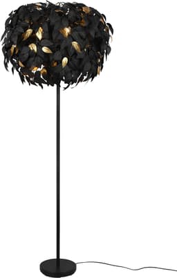 Reality Leuchten Stehlampe Leavy | Schwarz