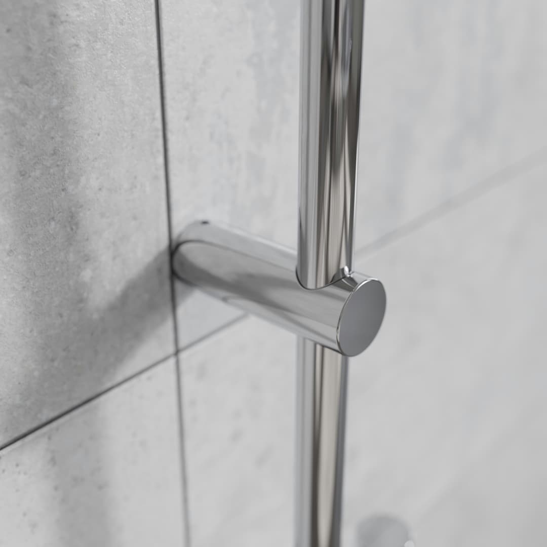 welltime Brausegarnitur Porto | Silber