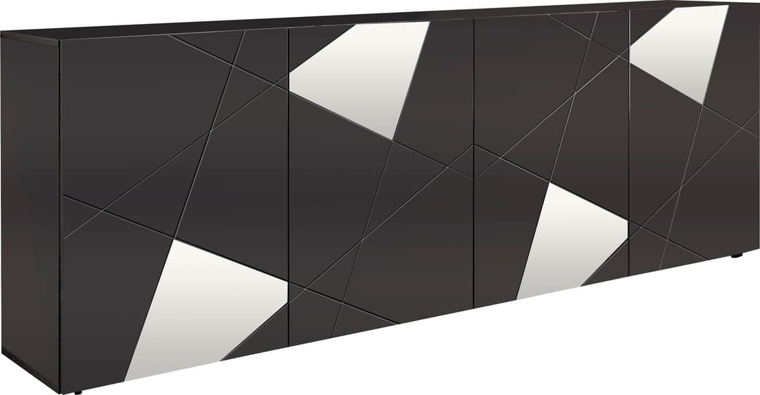 Home affaire Sideboard Vittoria | Schwarz