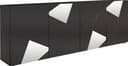 Home affaire Sideboard Vittoria | Schwarz 2