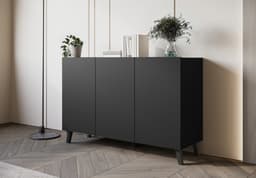 Home affaire Sideboard PHUKET II | Schwarz