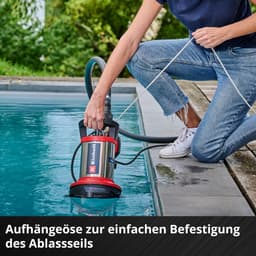 Einhell Schmutzwasserpumpe GE-DP 7535 N LL ECO | Mehrfarbig