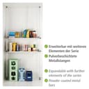 Wenko Herkules Twin Teleskopregal | Grau 5