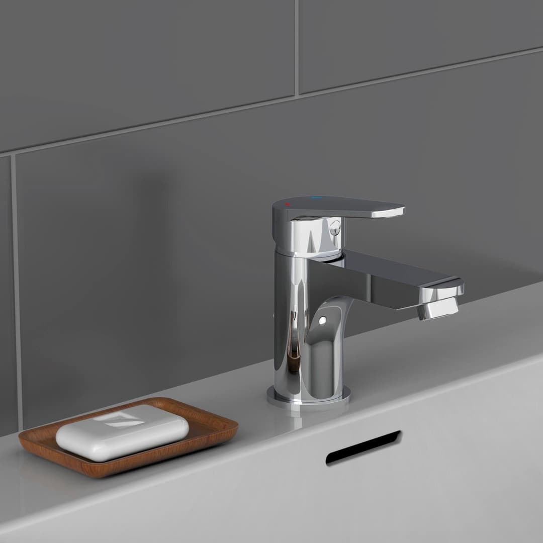 Schütte Waschtischarmatur Futura | Silber