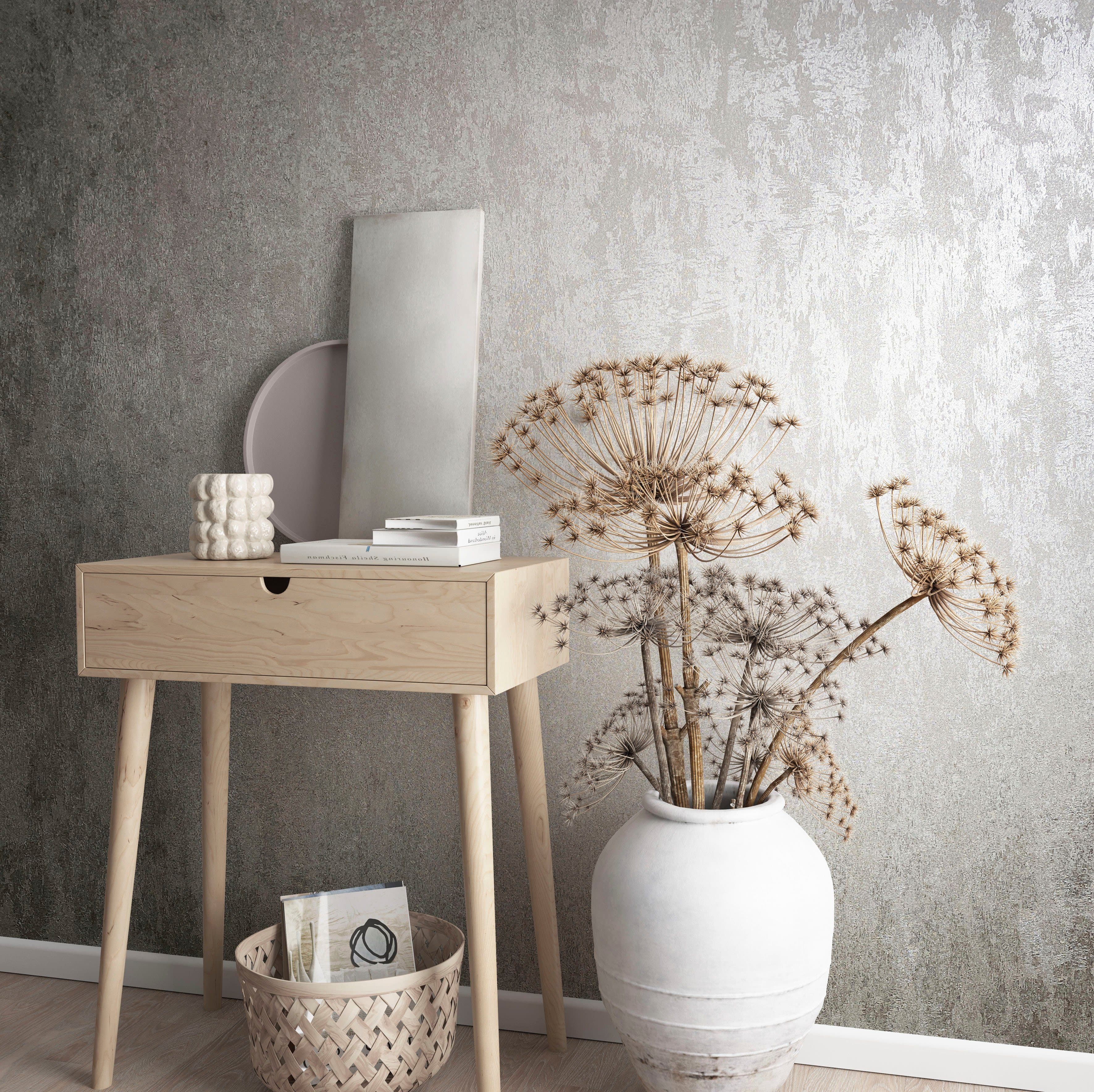 Marburg Vliestapete Concrete | Braun