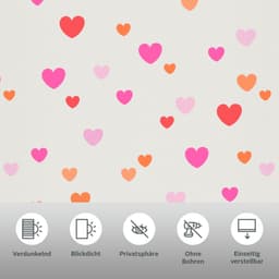 Rollo HEART | Mehrfarbig