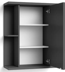 byLIVING Spiegelschrank Nebraska | Grau