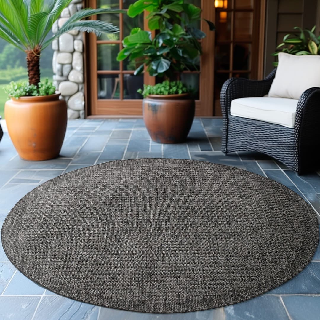 Ayyildiz Teppiche Outdoorteppich GIZA 1410 | Schwarz