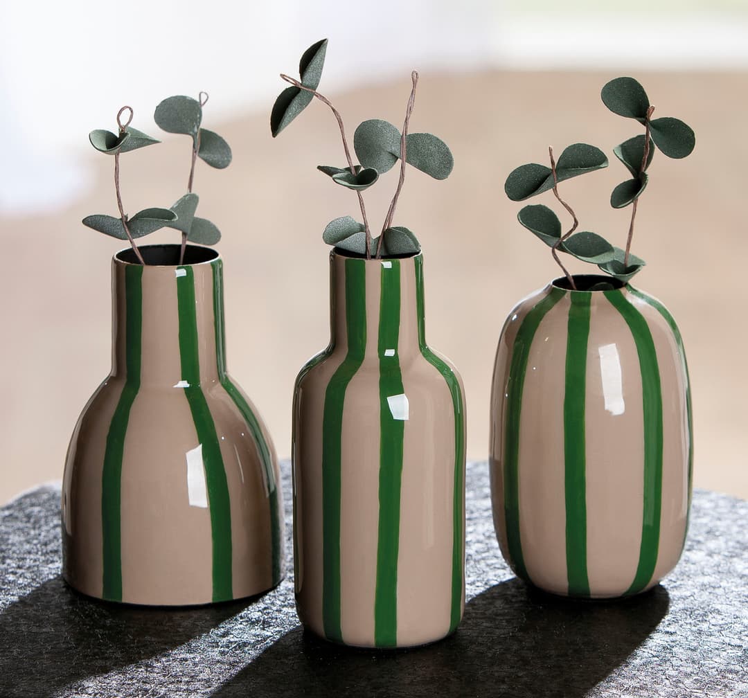 s.Oliver Tischvase Deko-Vase Piccolo | Grün