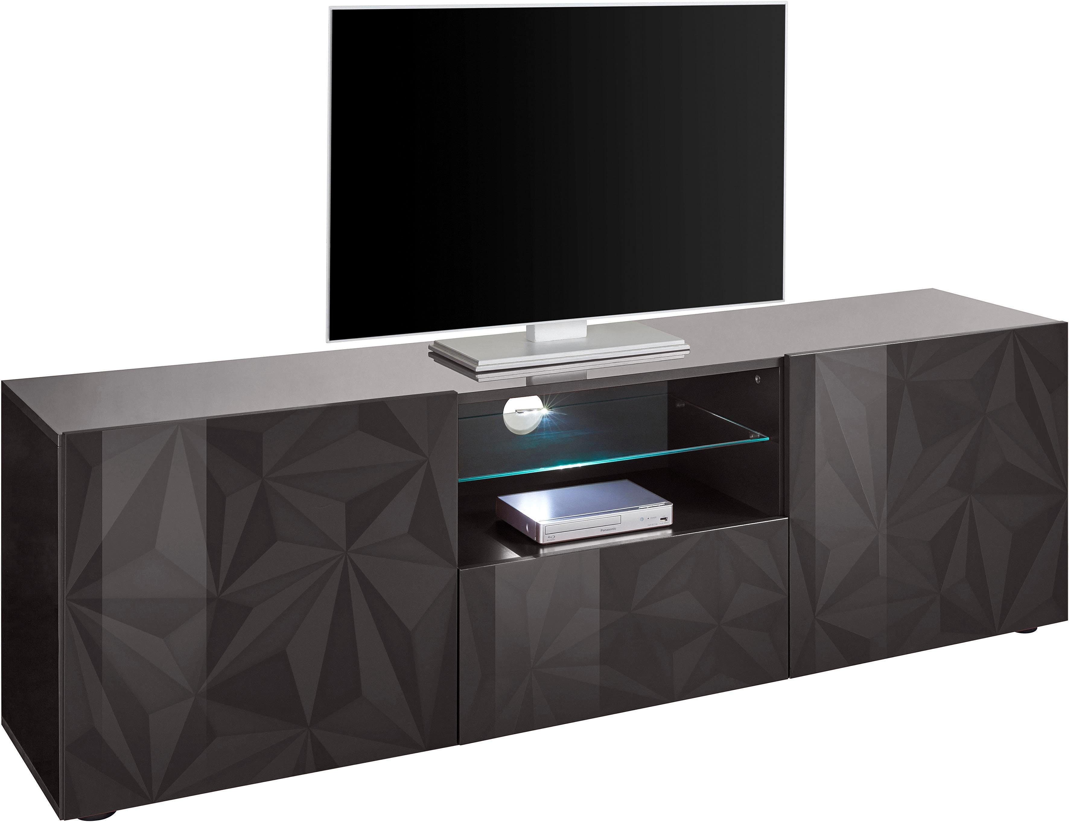 Home affaire Lowboard Prisma | Schwarz
