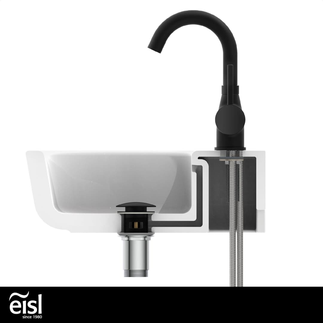 Eisl FUTURA Waschtischarmatur | Schwarz