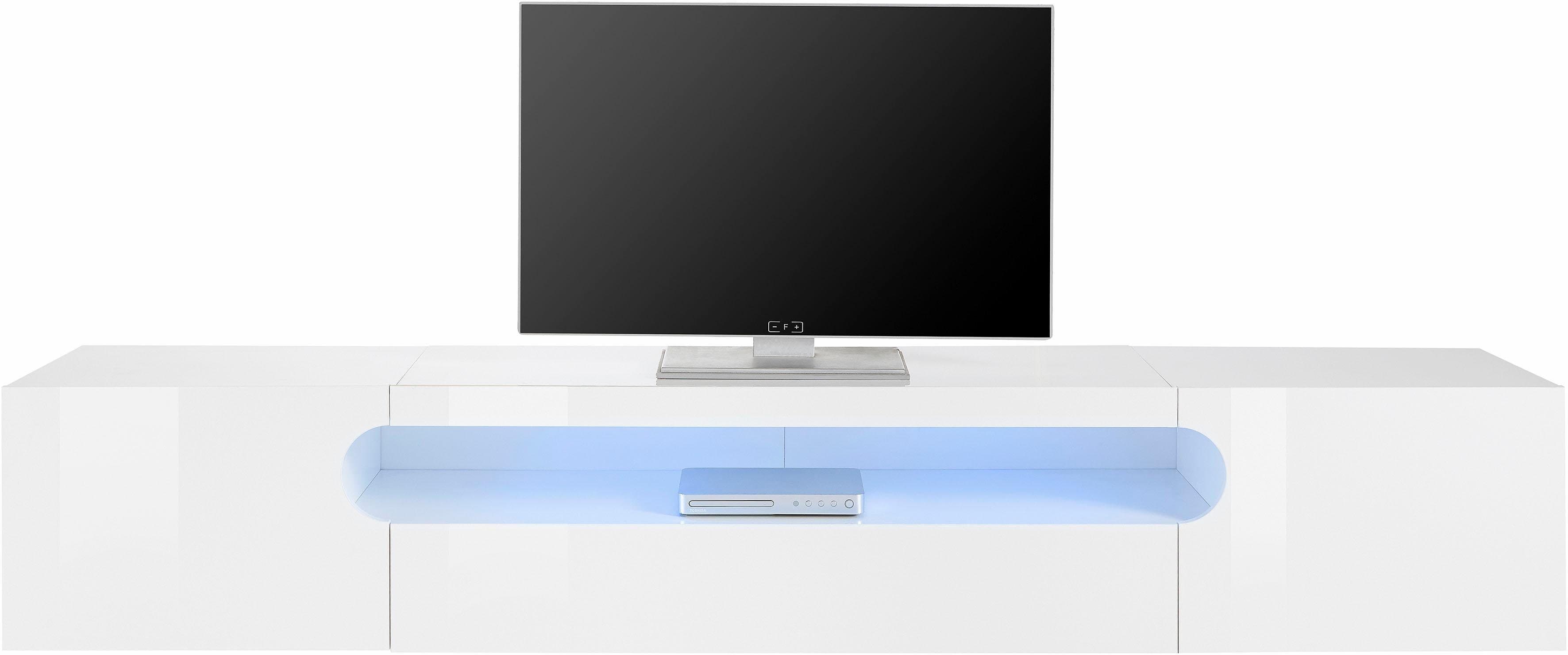 Home affaire Lowboard REAL TV-Möbel | Weiß