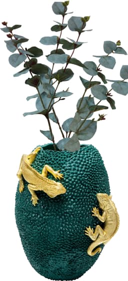 Kare Design Vase Chameleon Jack Fruit 39 | Grün