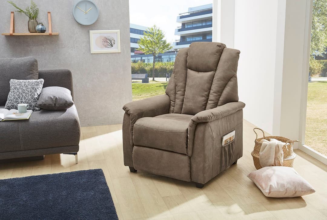 Jockenhöfer Gruppe TV-Sessel Frankfurt | Braun