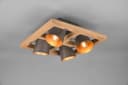 TRIO Leuchten Deckenleuchte Bell | Metall