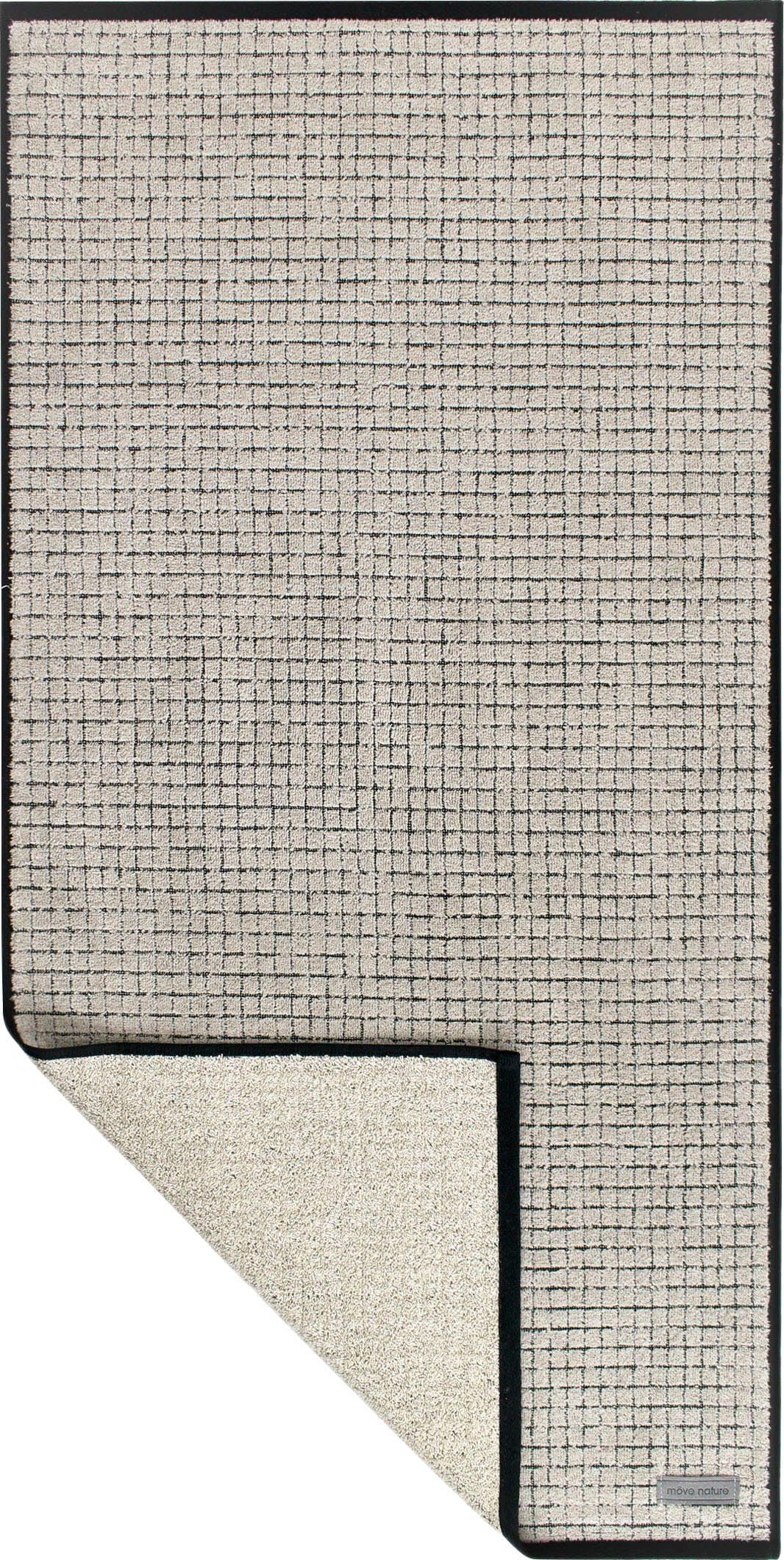 Möve Duschtücher Eden Kästchenstruktur | Beige