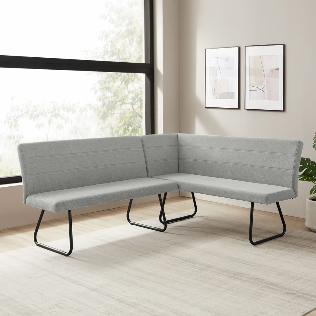 OTTO home Eckbank Blee | Grau