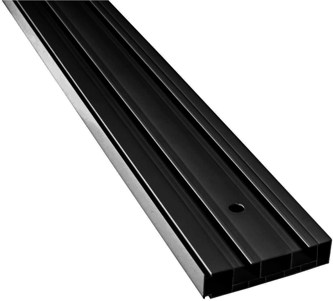 SN DECO GROUP Gardinenschiene Vorhangschiene SH | Schwarz