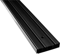 SN DECO GROUP Gardinenschiene Vorhangschiene SH | Schwarz