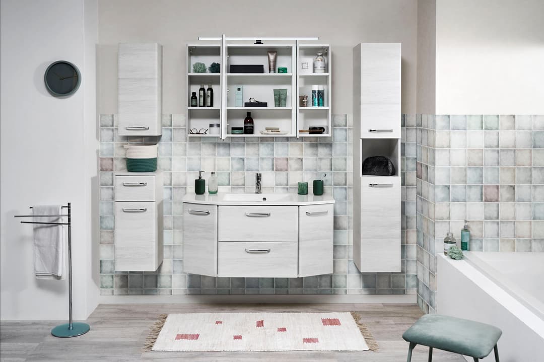 Saphir Quickset 936 Waschtisch | Weiß