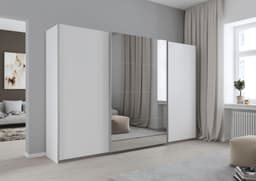 rauch Schwebetürenschrank CORTONA | Weiß