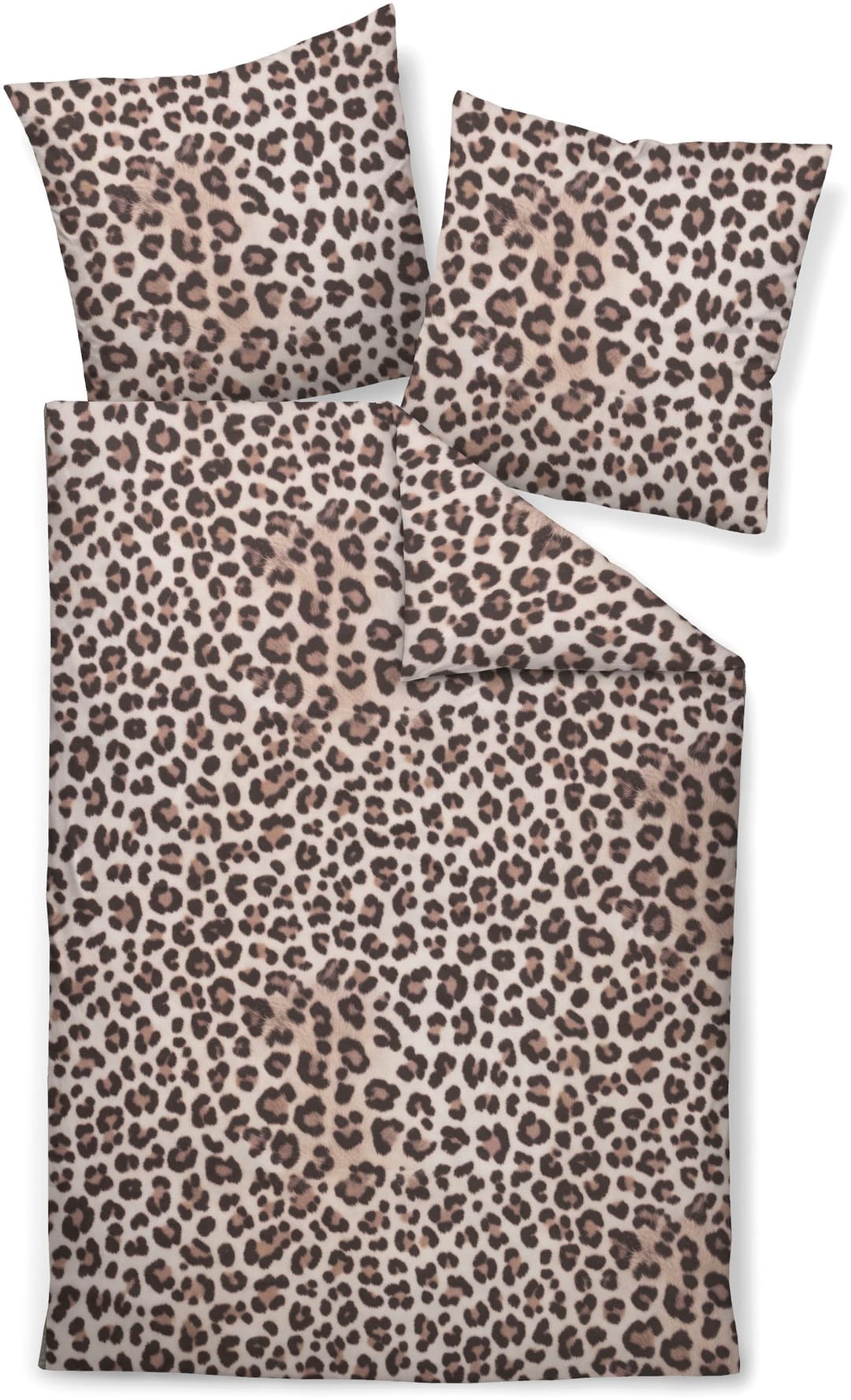 Janine Bettwäsche modern art S 42168 07 | Braun