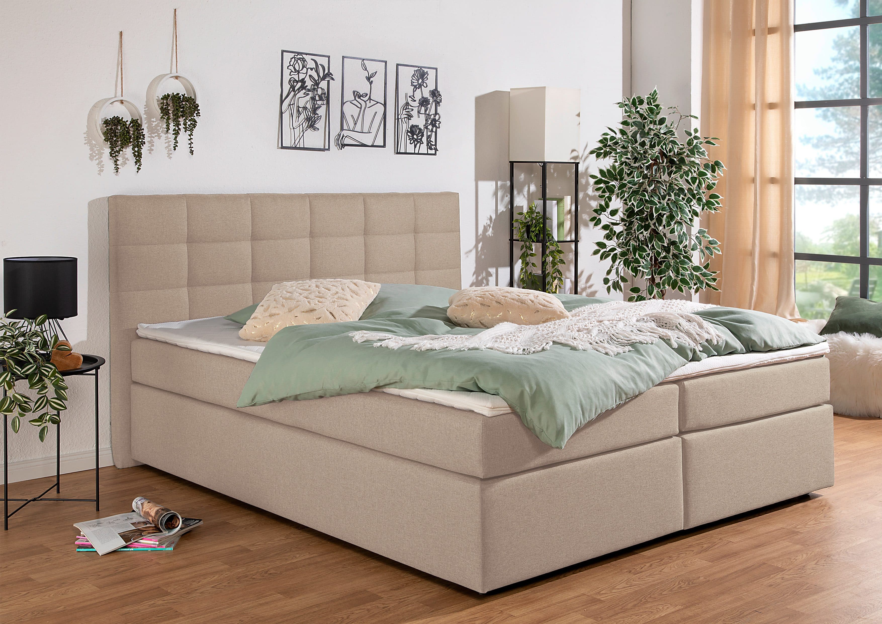 Home affaire Boxbett Ovalo | Beige