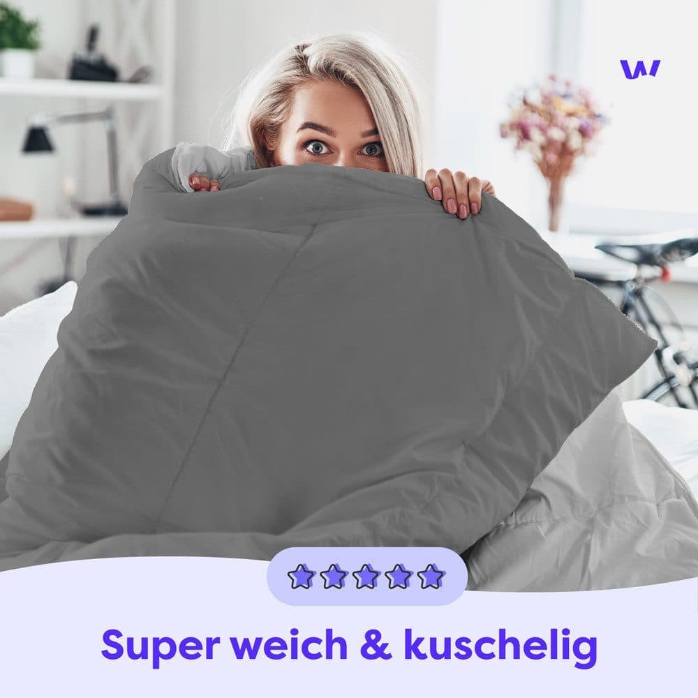 Wolkenfeld Bettwäsche Set | Grau