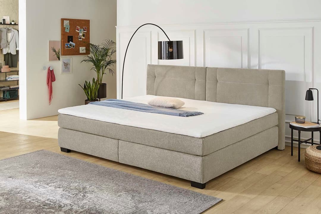 Jockenhöfer Gruppe Boxspringbett Family | Beige