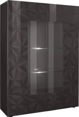 Home affaire Vitrine Prisma | Schwarz