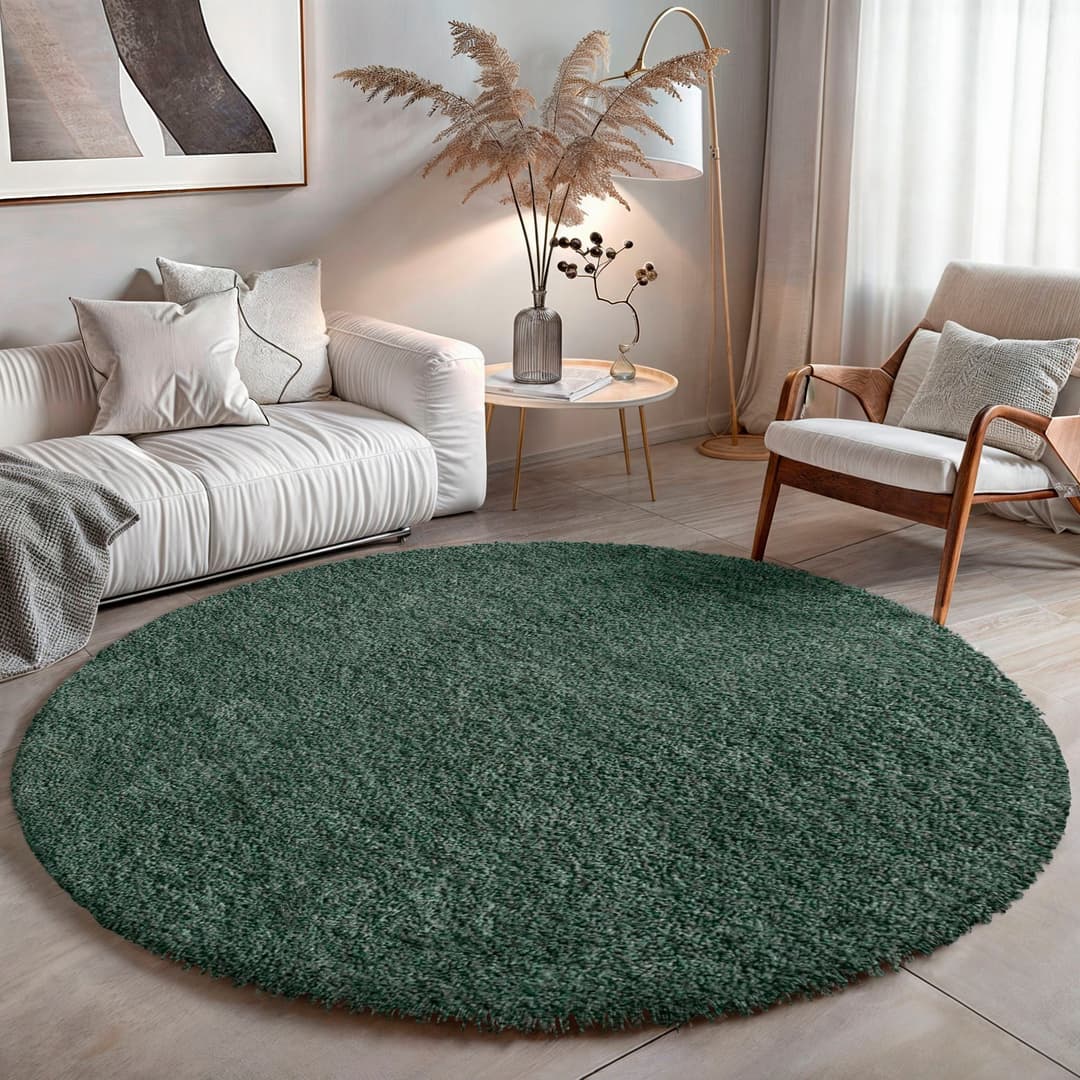 OTTO home Hochflor-Teppich Banji | Grün